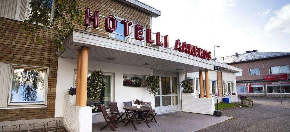 Hotel Aakenus Рованиеми Екстериор снимка