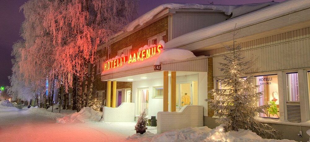Hotel Aakenus Рованиеми Екстериор снимка